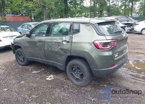 2021 Jeep Compass Sport 4X4 from USA, damaged, VIN 3C4NJDABXMT566010